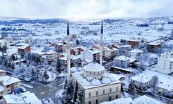 Kartpostallık kar manzaralarıyla göz kamaştırdı