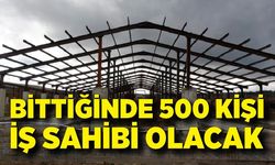 500'den fazla kişinin istihdam edilecek