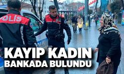 “Pazara gidiyorum” dedi, bankada bulundu