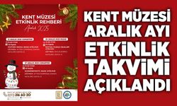 Kent Müzesi Aralık ayı etkinlik takvimi açıklandı