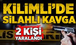 Kilimli’de silahlı kavga: 2 kişi yaralandı