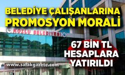 Belediye çalışanları banka promosyonu ile moral buldu! Her çalışana 67 bin TL ödendi
