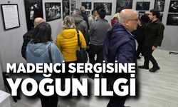 Madenci sergisine yoğun ilgi