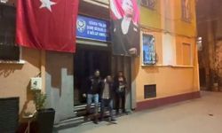 Merdivendeki telefonu çalan şüpheli yakalandı