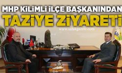 MHP Kilimli İlçe Başkanından taziye ziyareti