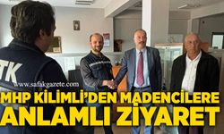 MHP Kilimli’den madencilere anlamlı ziyaret