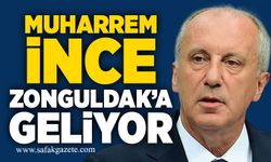 Muharrem İnce, Zonguldak’a geliyor
