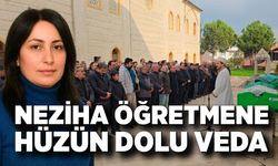 Sınıf öğretmeni son yolculuğuna uğurlandı