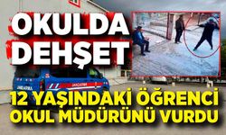 Okula Tüfekle Geldi, Müdürü Vurdu