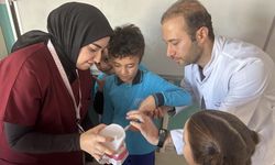 OMÜ'den minik kalplere sağlık dokunuşu