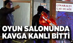 Oyun salonunda tartışmada bıçaklar konuştu; 1 ağır yaralı