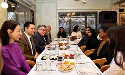 Rektör Özölçer,kültür elçileriyle buluştu