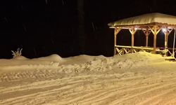 Rize’de Beklenen Kar Yağışı Etkili Oldu