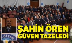 Mevcut Başkan Şahin Ören Güven Tazeledi