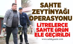 Sahte zeytinyağı operasyonu: Litrelerce sahte ürün ele geçirildi