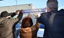 Şehidin ismi sokağa ve durağa verildi