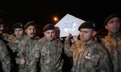 Şehit düşen polis memurunun naaşı Samsun'a getirildi