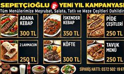 Sepetçioğlu'ndan Yeni Yılda Kebap Ziyafeti: 25 Yıllık Lezzet