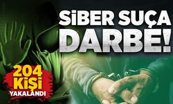 Siber suç operasyonu: 204 şüpheli yakalandı
