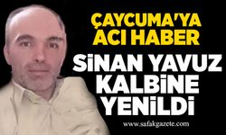 Çaycuma'ya acı haber: Sinan Yavuz kalbine yenildi