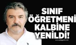 Sınıf öğretmeni Mehmet Muslu kalbine yenildi!