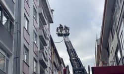 Çatı yangını paniğe neden oldu