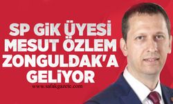 SP GİK üyesi Mesut Özlem Zonguldak'a geliyor
