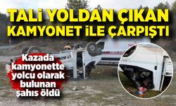 Otomobil ile çarpışan kamyonet ters döndü: 1 ölü, 1 yaralı