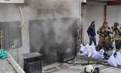 Tekstil atölyesinde korkutan yangın