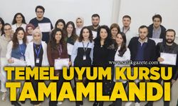 Temel Uyum Kursu tamamlandı