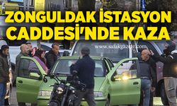 İstasyon Caddesi'nde kaza