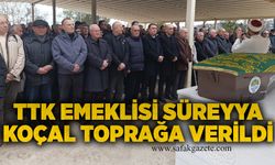 TTK emeklisi Süreyya Koçal toprağa verildi