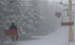 Uludağ'ın zirvesi sisle kaplandı