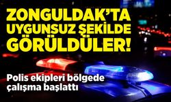 Zonguldak’ta uygunsuz şekilde görüldüler!