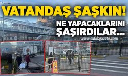 Vatandaş şaşkın! Ne yapacaklarını şaşırdılar...