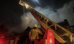 Villada çıkan yangın komşuya sıçradı, İtfaiye müdahale etti