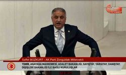 Bozkurt, ‘Hakimler ve Savcılar Kurulu’ bütçesi üzerine konuştu