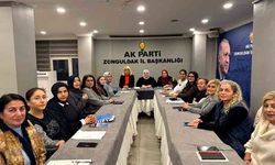 AK Parti İl Kadın Kolları yönetimi toplandı