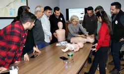 Liman Başkanlığı personeline ilkyardım eğitimi verildi