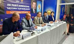 AK Parti Çaycuma İlçe Başkanlığı toplandı