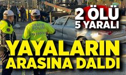 Ters yöne giren sürücü dehşet saçtı: 2 ölü, 5 yaralı