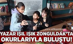 Yazar Işıl Işık Zonguldak’ta okurlarıyla buluştu! Metrelerce kuyruk oluştu