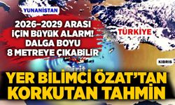 Yer Bilimci Özat’tan korkutan tahmin: 2026–2029 arası için büyük alarm! Dalga boyu 8 metreye çıkabilir