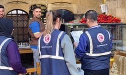 Yılbaşı öncesi market ve işletmelere yakın takip