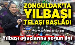 Zonguldak’ta yılbaşı alışverişi başladı: Ağaçlara yoğun ilgi