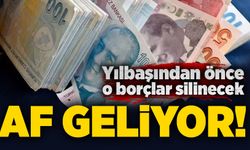 Yılbaşından önce o borçlar silinecek: 1,4 Milyon kişiyi ilgilendiriyor!
