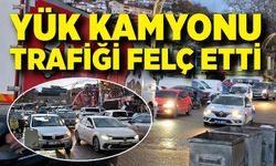 Akşam saatlerinde yapılan mal indirme trafiği felç etti