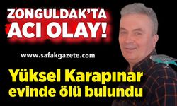 Zonguldak’ta evde şok ölüm