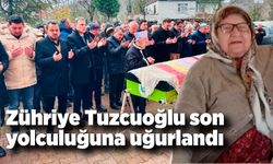 Zühriye Tuzcuoğlu son yolculuğuna uğurlandı