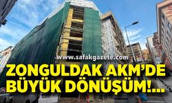 Zonguldak AKM’de büyük dönüşüm sürüyor